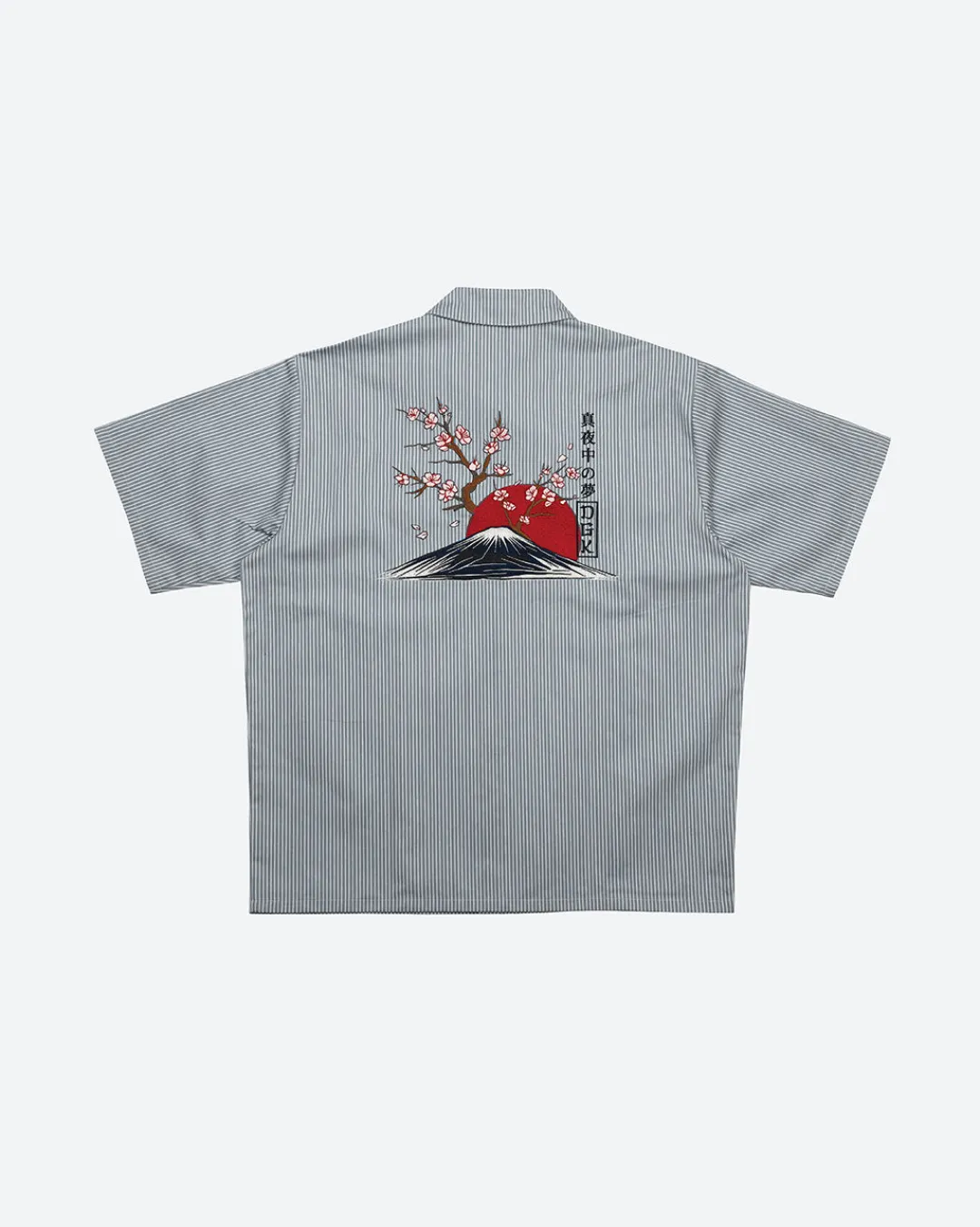 Dirty Ghetto Kids Accord Embroidered Woven Shirt| Tops