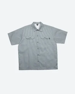 Dirty Ghetto Kids Accord Embroidered Woven Shirt| Tops