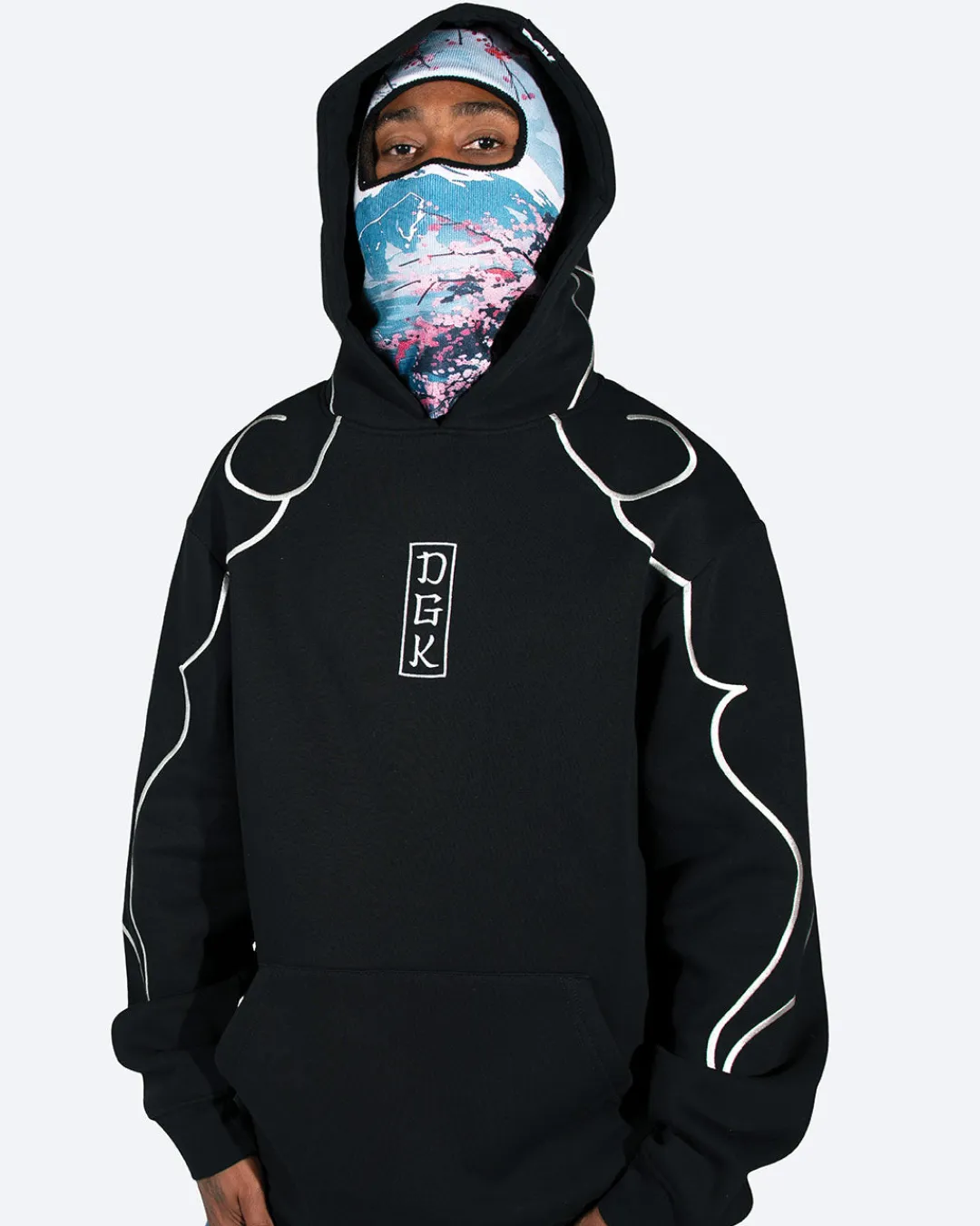 Dirty Ghetto Kids Arashi Embroidered Hooded Fleece| Hoodies & Fleece