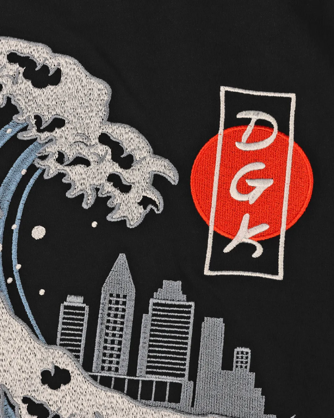 Dirty Ghetto Kids Breaker Embroidered Knit| Tops