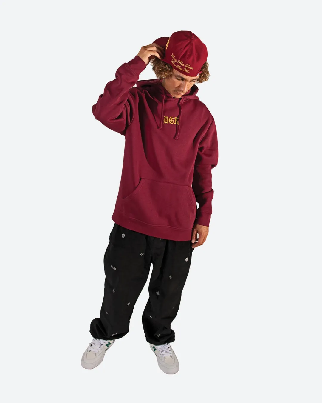 Dirty Ghetto Kids Courage Embroidered Hooded Fleece| Hoodies & Fleece