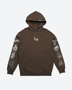 Dirty Ghetto Kids Crazy Life Embroidered Hooded Fleece| Hoodies & Fleece