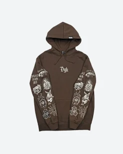 Dirty Ghetto Kids Crazy Life Embroidered Hooded Fleece| Hoodies & Fleece