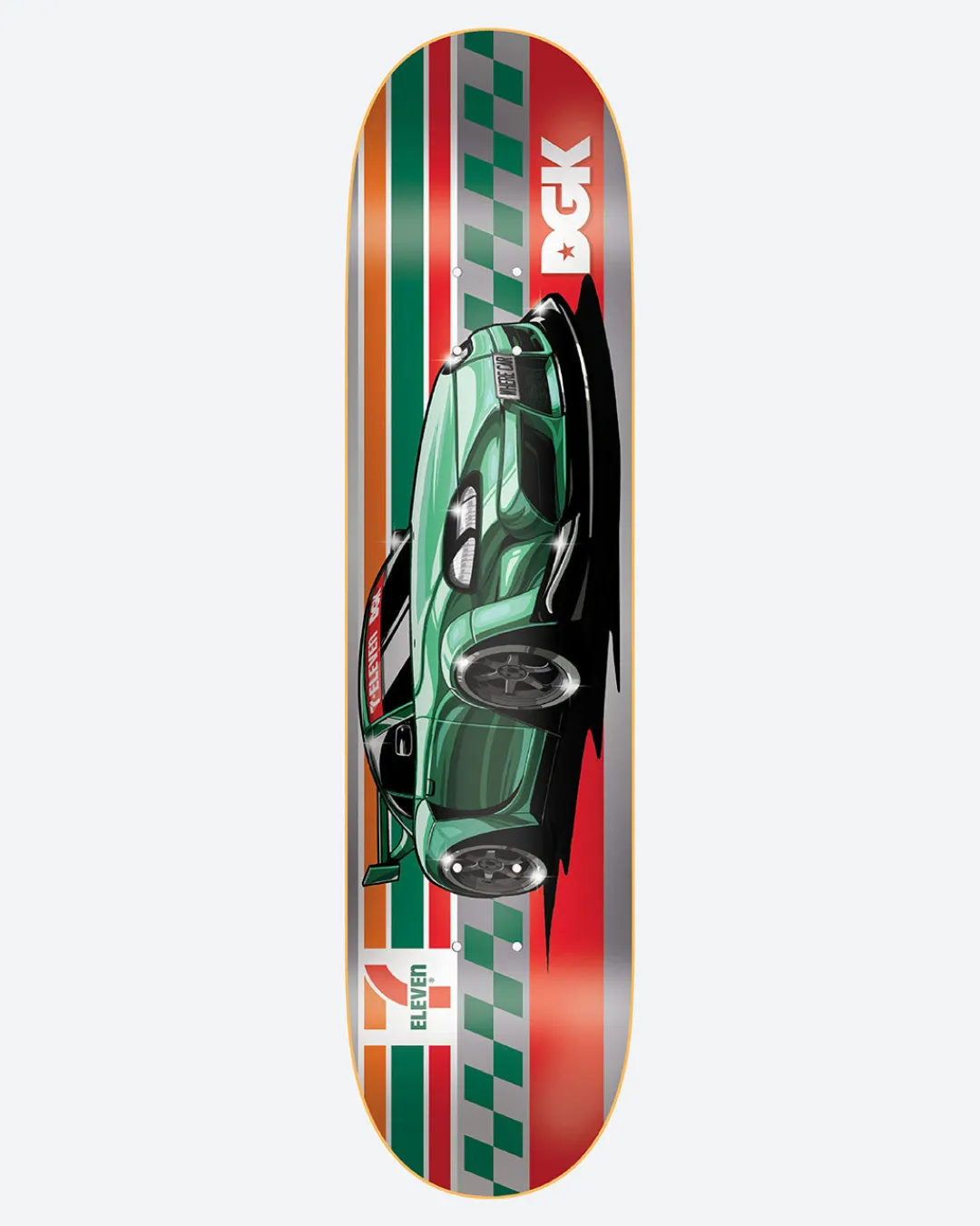 Dirty Ghetto Kids DGK x 7-Eleven 8.25" Skateboard Deck| Logo Skateboards