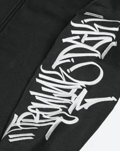 Dirty Ghetto Kids DGK x Ironlak Tag Zip-Up Embroidered Hooded Fleece| Hoodies & Fleece