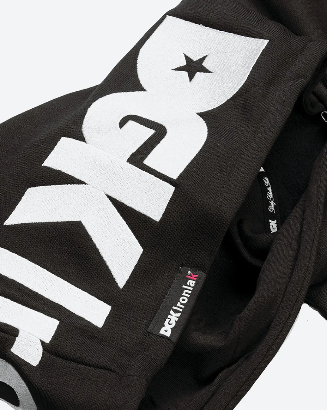 Dirty Ghetto Kids DGK x Ironlak Tag Zip-Up Embroidered Hooded Fleece| Hoodies & Fleece