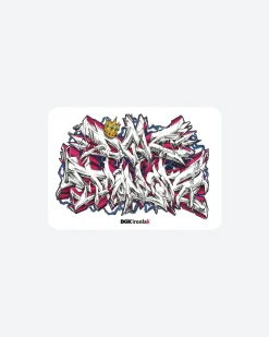 Dirty Ghetto Kids DGK x Ironlak Volts Sticker| Stickers