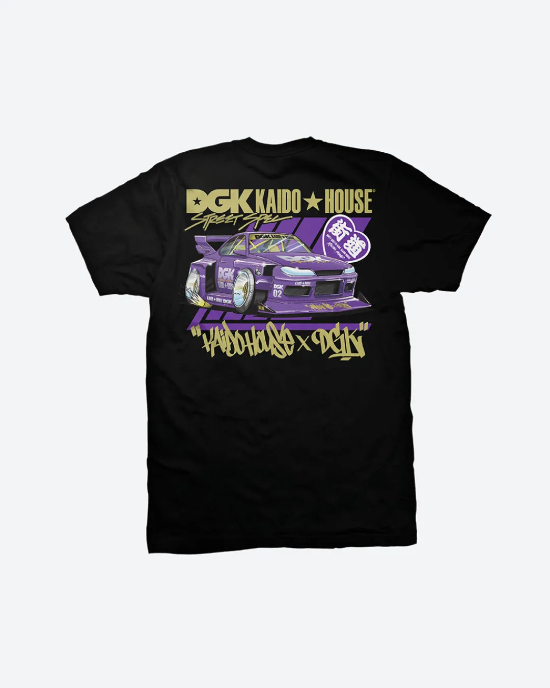 Dirty Ghetto Kids DGK x Kaido House Roulette Racer T-Shirt| T-Shirts