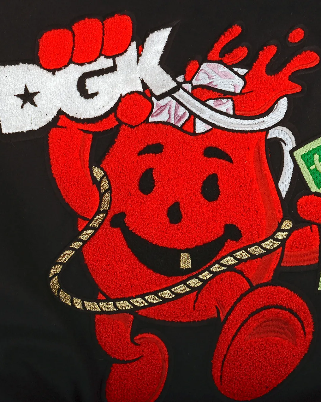 Dirty Ghetto Kids DGK x Kool-Aid Oh Yeah Letterman Jacket| Jackets