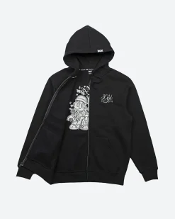 Dirty Ghetto Kids Fool For You Embroidered Zip-Up Hooded Fleece| Hoodies & Fleece