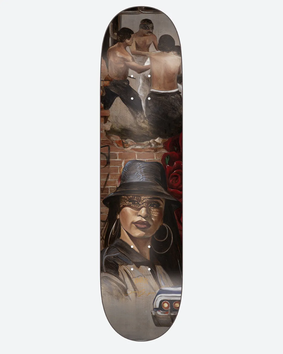 Dirty Ghetto Kids Godffiti No.1 8.0" Skateboard Deck| Logo Skateboards