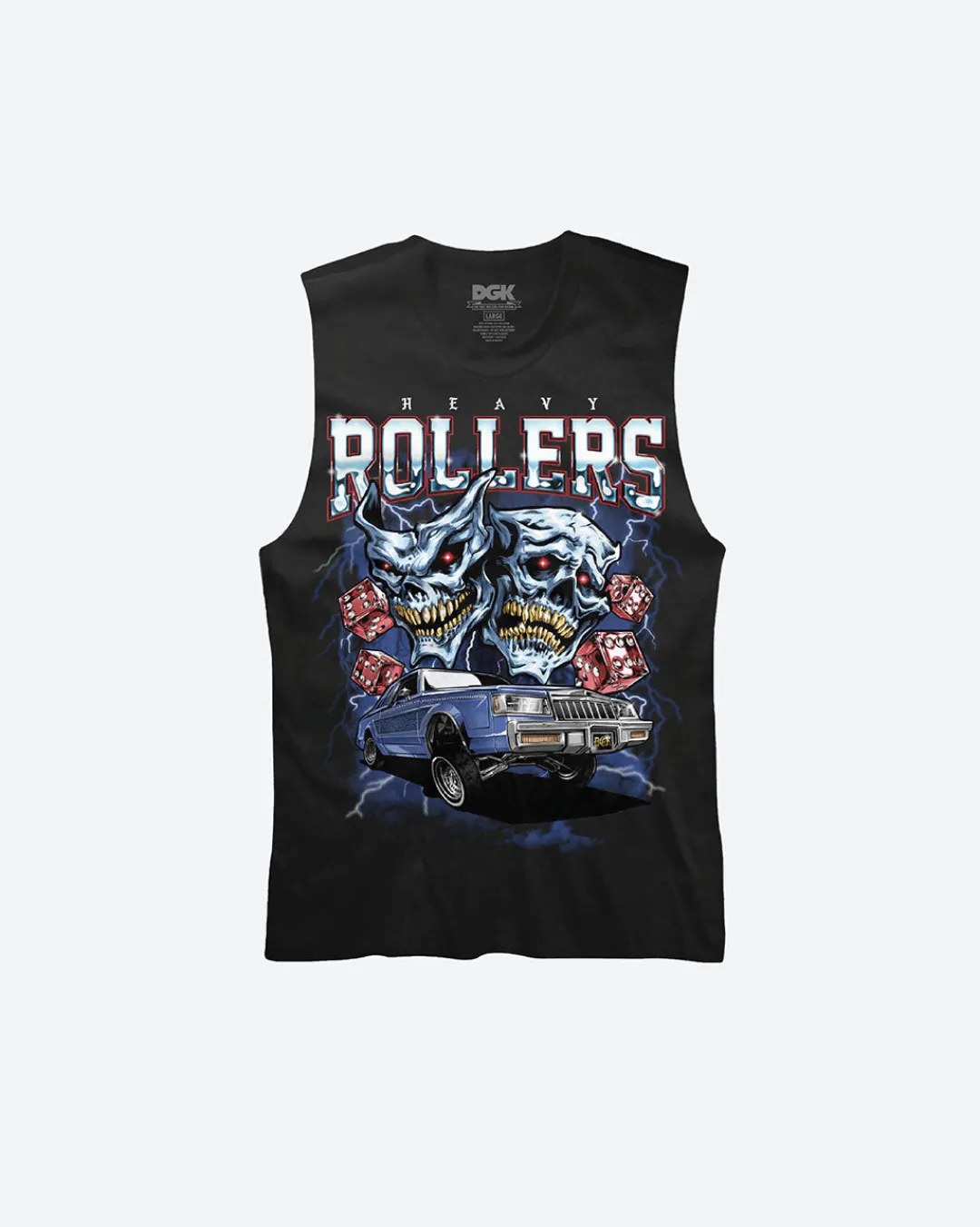 Dirty Ghetto Kids Heavy Rollers Sleeveless T-Shirt| T-Shirts