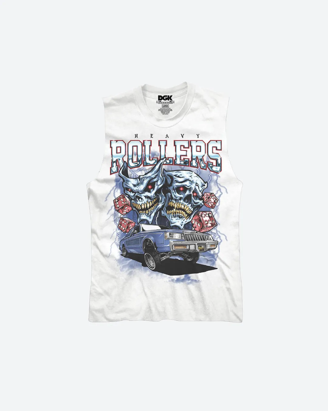 Dirty Ghetto Kids Heavy Rollers Sleeveless T-Shirt| T-Shirts