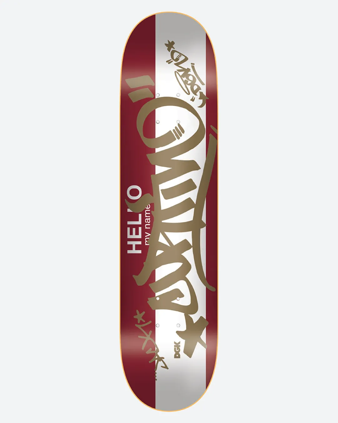 Dirty Ghetto Kids Hello Curtin Skateboard Deck| Pro Skateboards