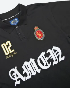 Dirty Ghetto Kids Imperial Embroidered Polo Shirt| Tops