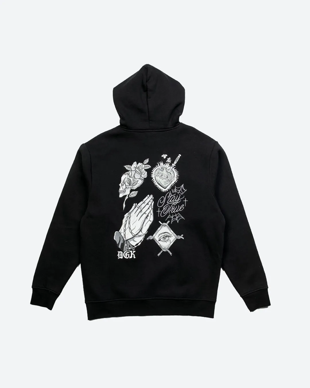 Dirty Ghetto Kids Inked Embroidered Hooded Fleece| Hoodies & Fleece