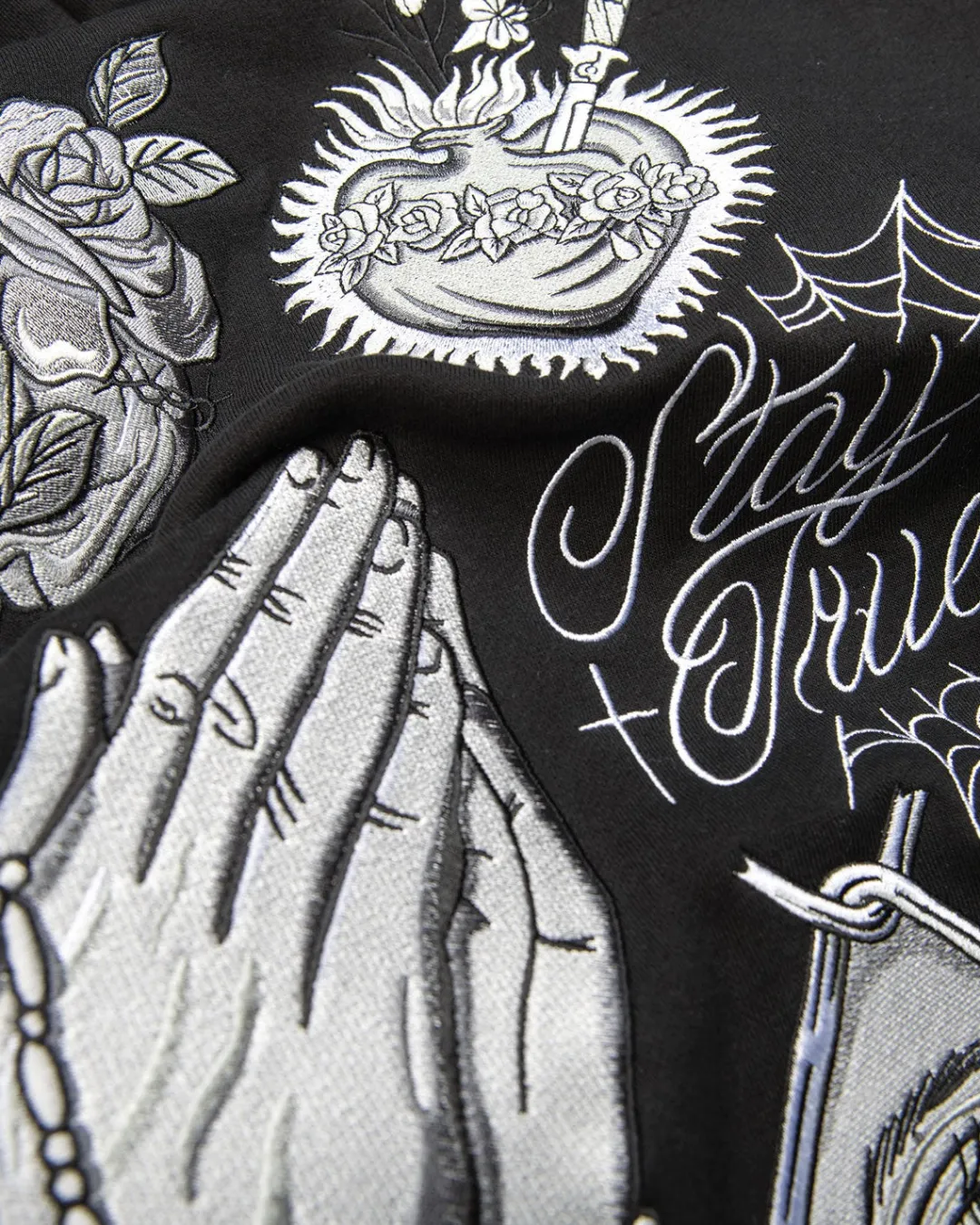 Dirty Ghetto Kids Inked Embroidered Hooded Fleece| Hoodies & Fleece