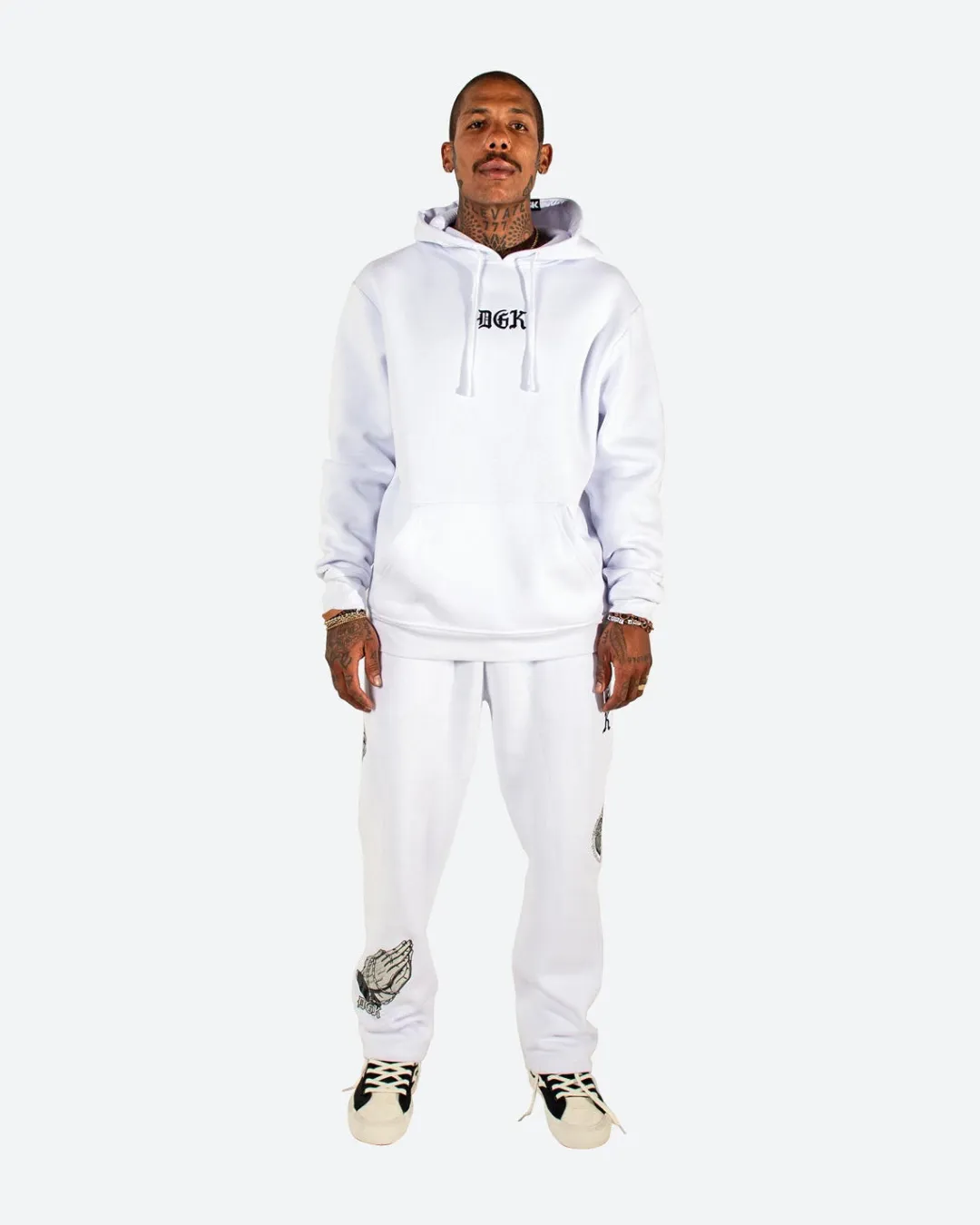 Dirty Ghetto Kids Inked Embroidered Hooded Fleece| Hoodies & Fleece
