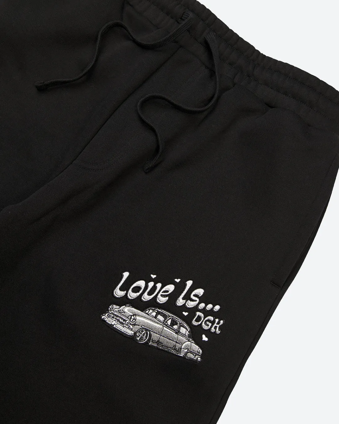 Dirty Ghetto Kids Love Is.. Embroidered Fleece Pants| Hoodies & Fleece|Bottoms