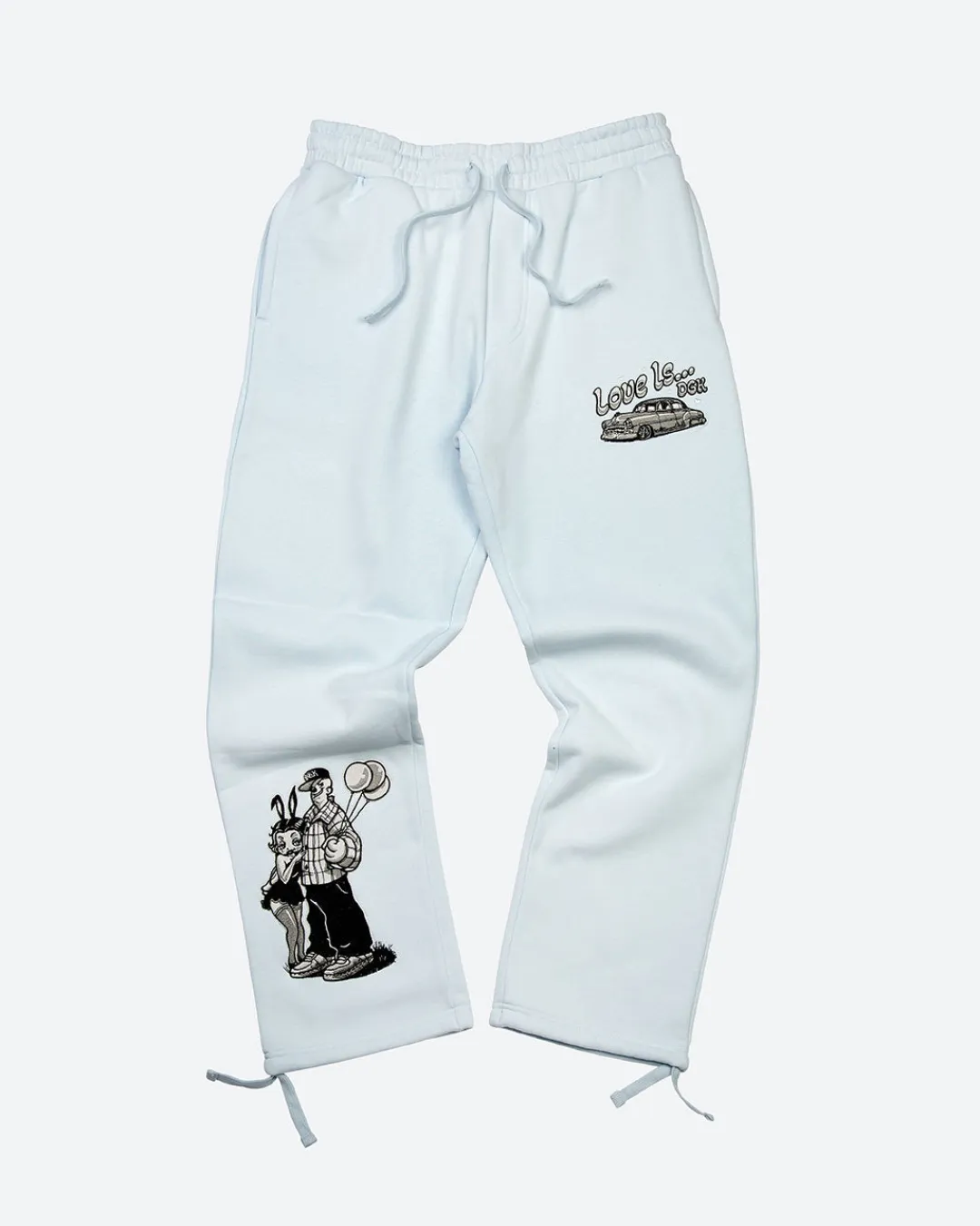 Dirty Ghetto Kids Love Is.. Embroidered Fleece Pants| Hoodies & Fleece|Bottoms