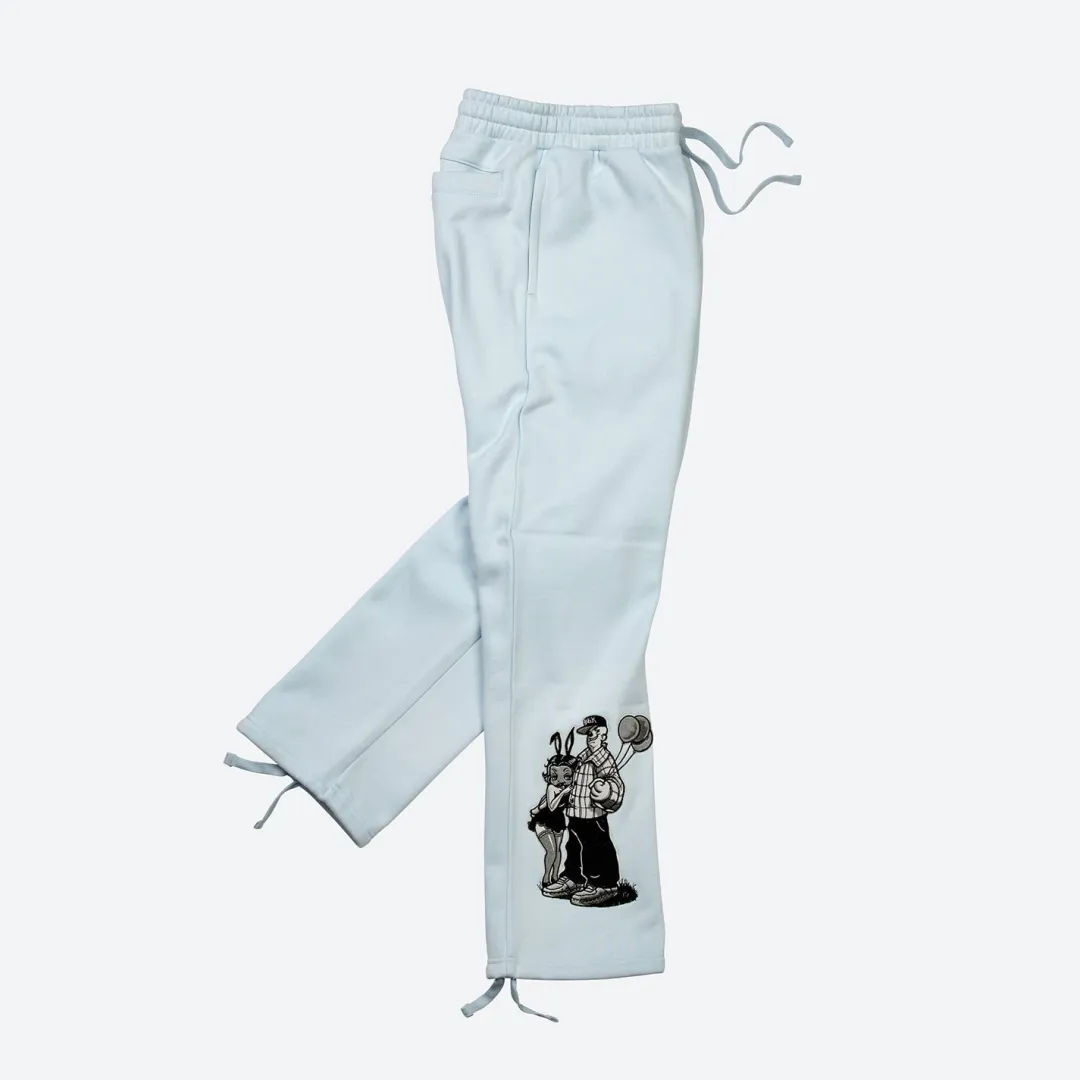Dirty Ghetto Kids Love Is.. Embroidered Fleece Pants| Hoodies & Fleece|Bottoms