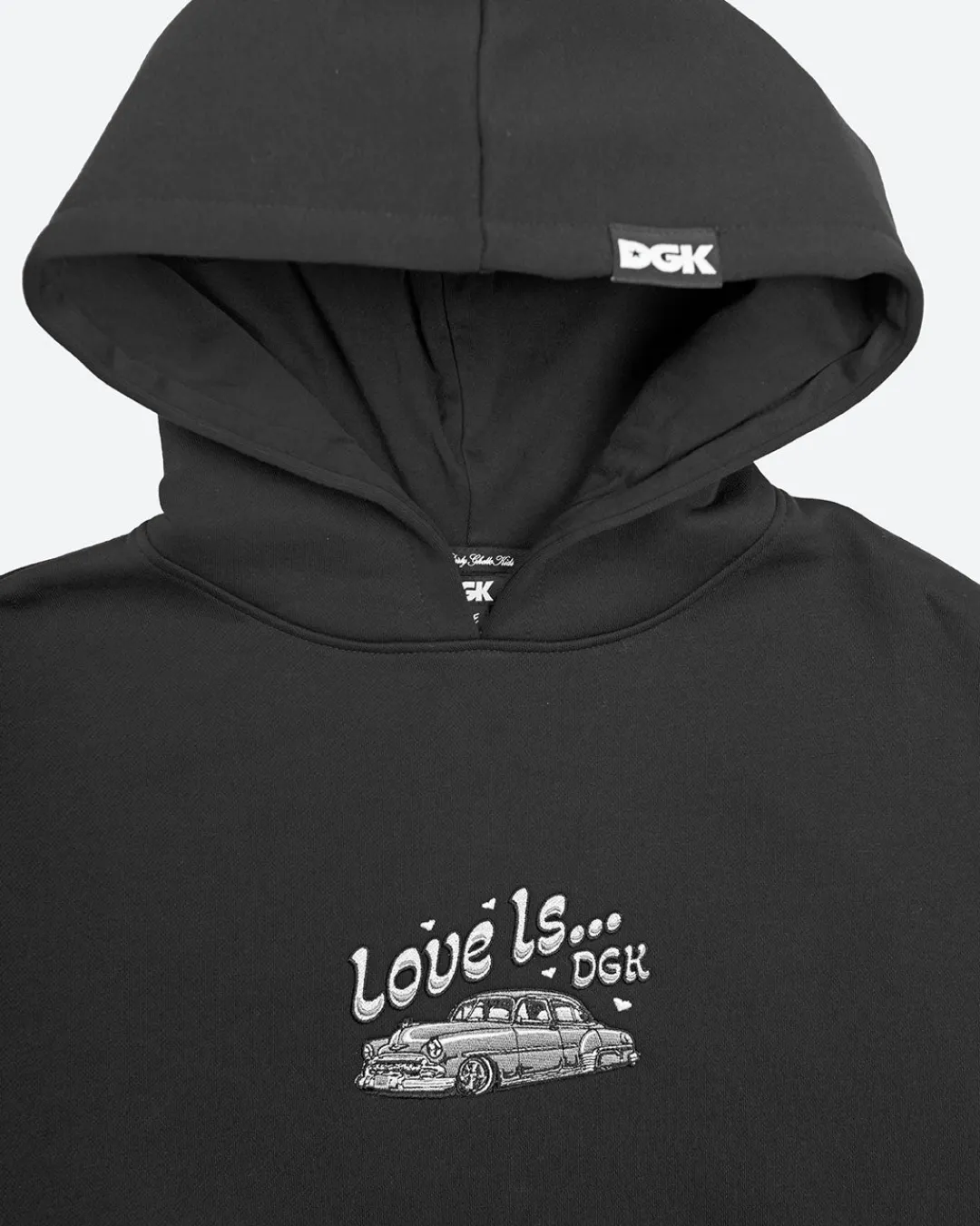 Dirty Ghetto Kids Love Is..Embroidered Hooded Fleece| Hoodies & Fleece