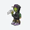 Dirty Ghetto Kids Martian Sticker| Accessories|Stickers