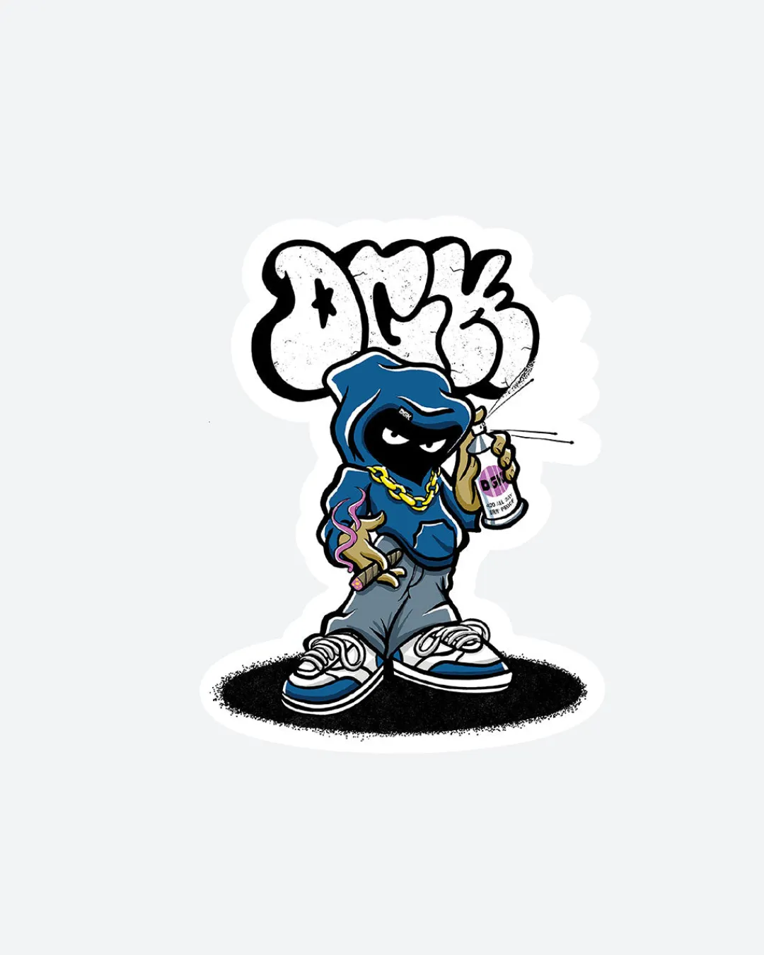 Dirty Ghetto Kids Menace Sticker| Stickers|Accessories