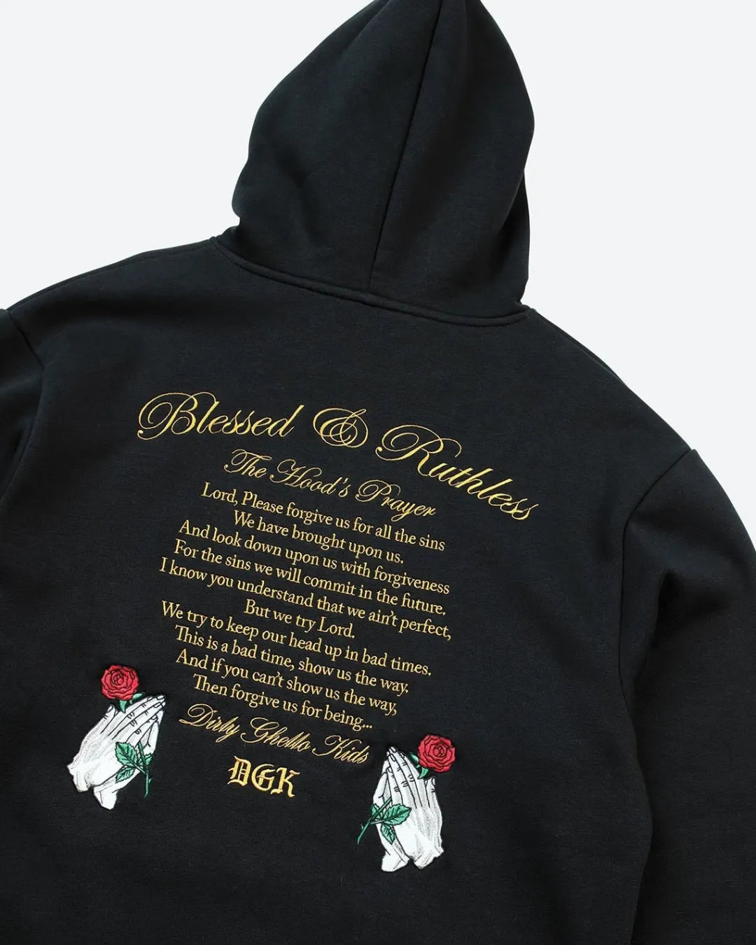 Dirty Ghetto Kids Mercy Embroidered Hooded Fleece| Hoodies & Fleece