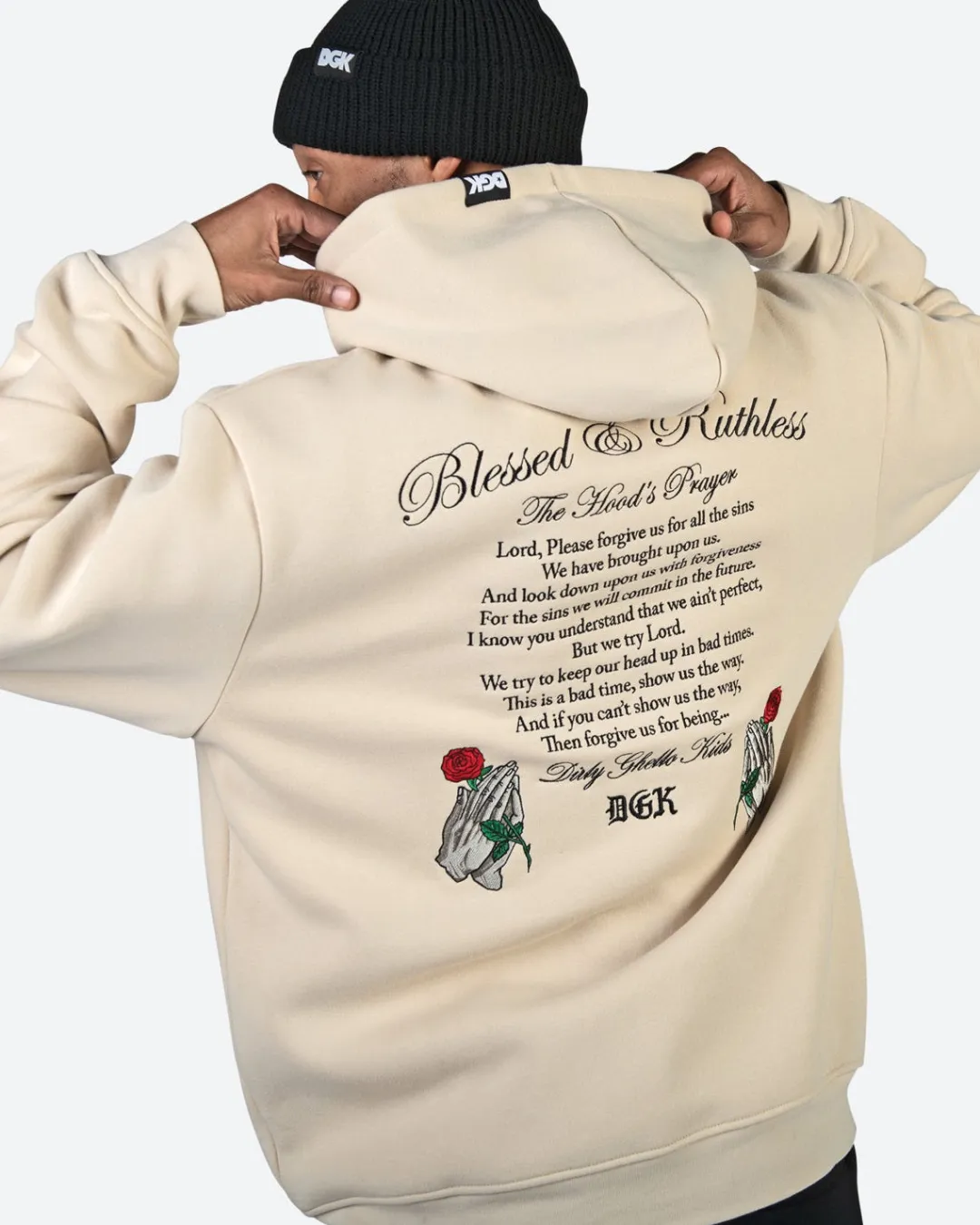 Dirty Ghetto Kids Mercy Embroidered Hooded Fleece| Hoodies & Fleece