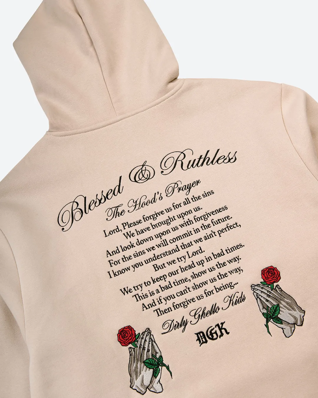 Dirty Ghetto Kids Mercy Embroidered Hooded Fleece| Hoodies & Fleece