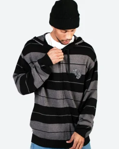 Dirty Ghetto Kids Mindset Zip-Up Hooded Sweater| Jackets