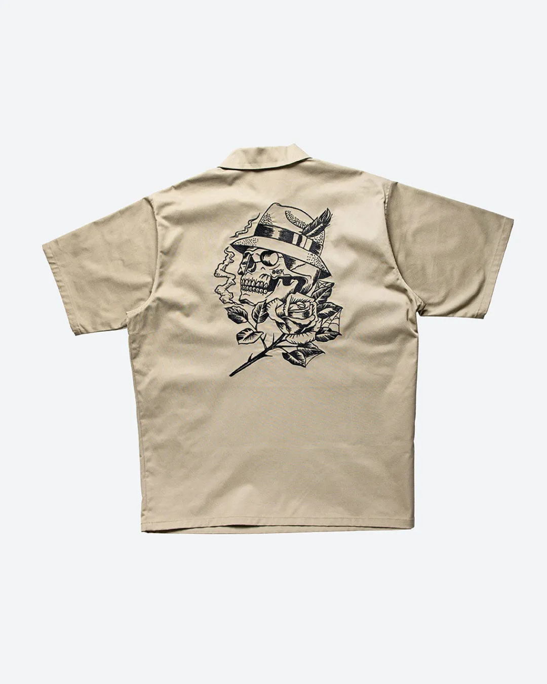 Dirty Ghetto Kids Pachuco Embroidered Work Shirt| Tops