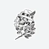 Dirty Ghetto Kids Pachuco Sticker| Stickers
