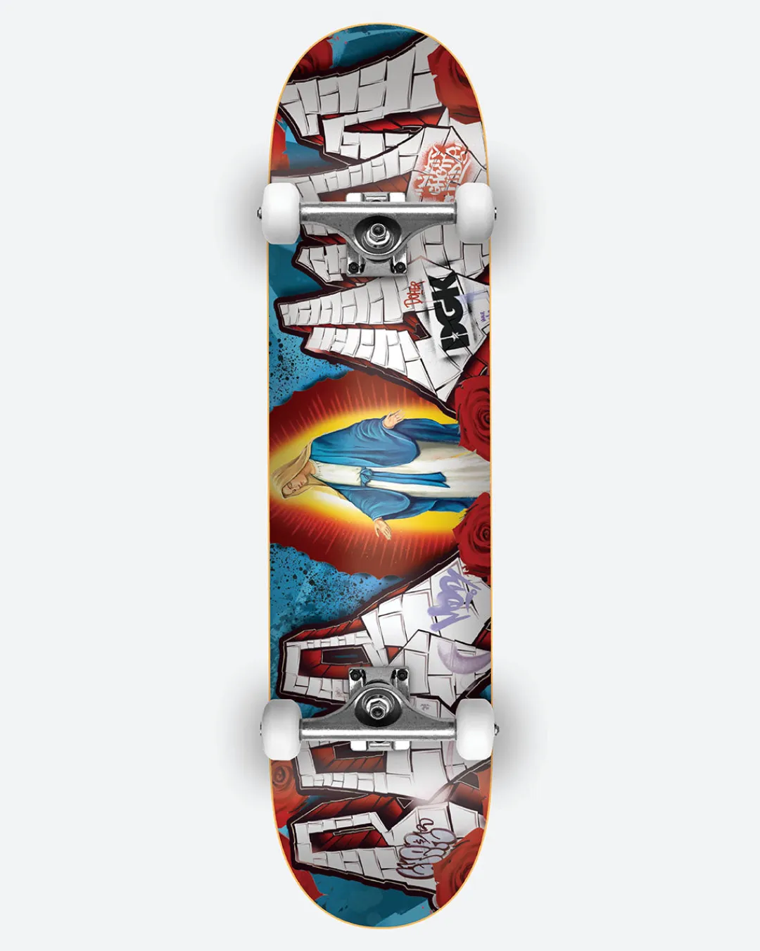 Dirty Ghetto Kids Por Vida Skateboard Complete| Street Completes