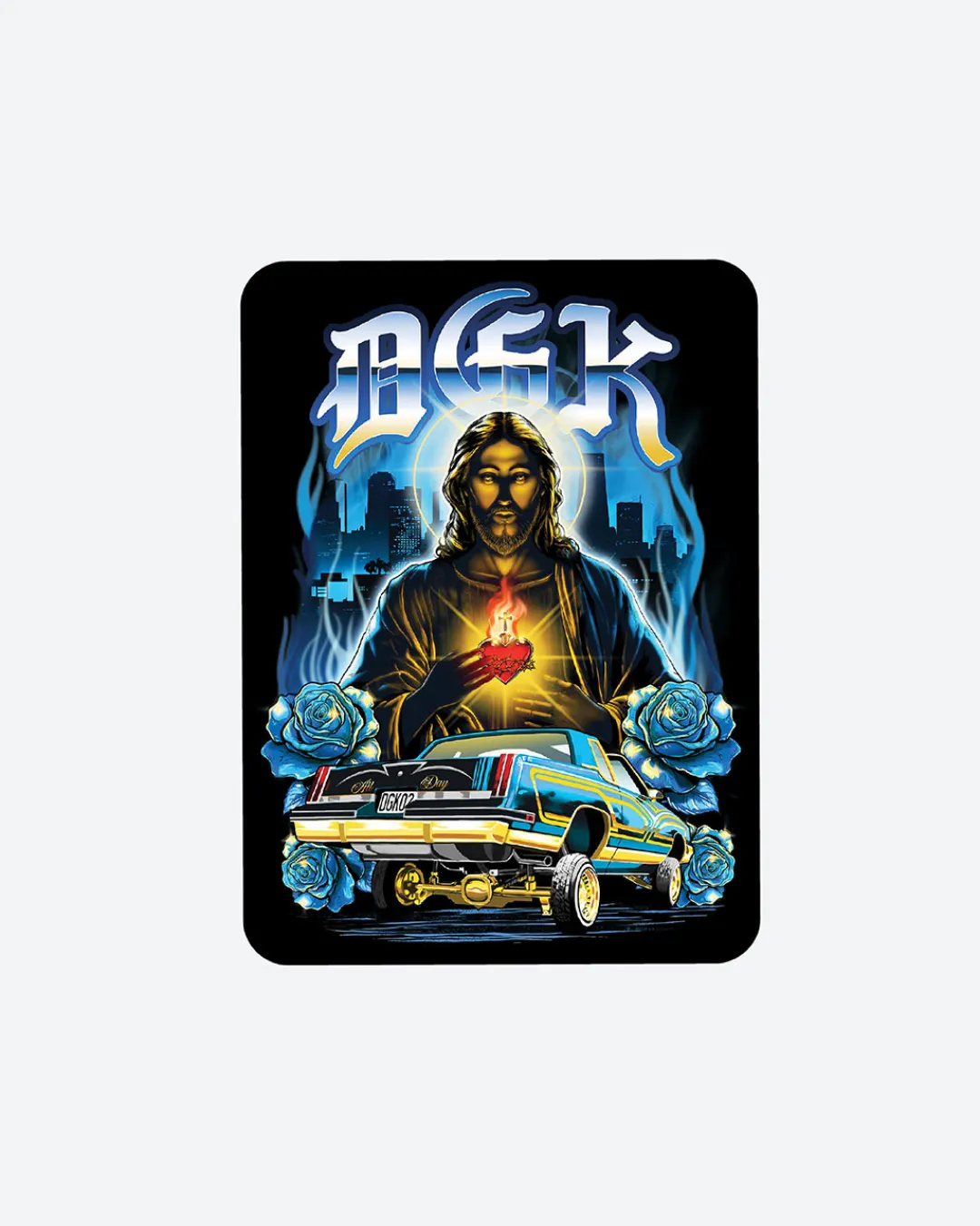 Dirty Ghetto Kids Sacred Sticker| Stickers|Accessories