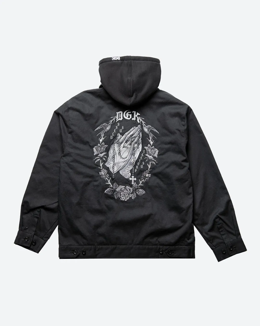 Dirty Ghetto Kids Santo Embroidered Jacket| Jackets