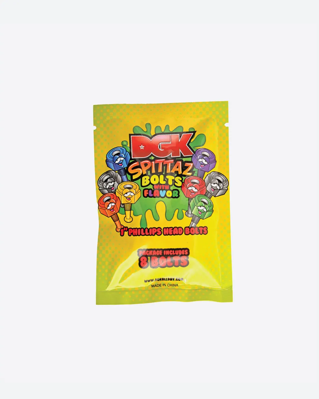 Dirty Ghetto Kids Spittaz 1" Colored Bolts (1 pack)| Accessories