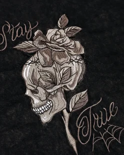 Dirty Ghetto Kids Stay True Embroidered Knit| Tops