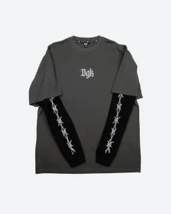 Dirty Ghetto Kids Thorn 2Fer Knit| Tops