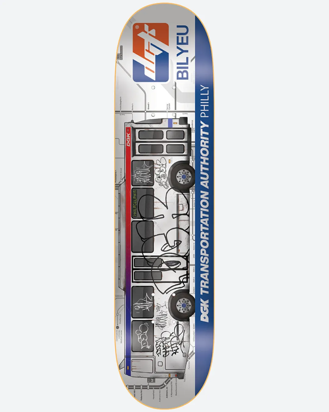 Dirty Ghetto Kids Transportation Bilyeu Skateboard Deck| Pro Skateboards