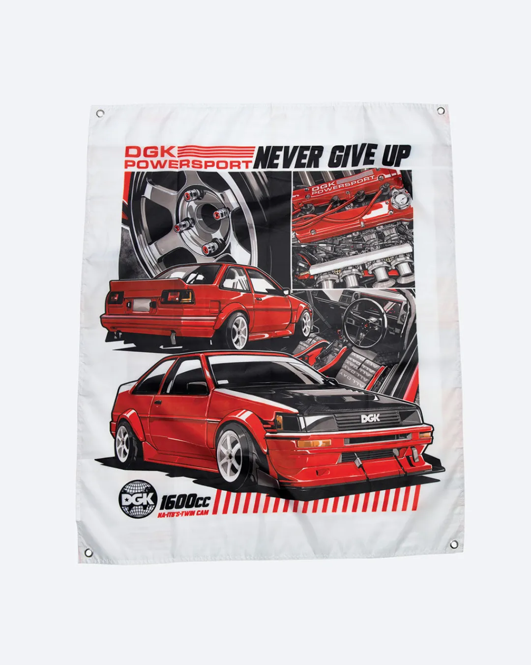 Dirty Ghetto Kids Twin Cam Banner| Accessories