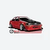 Dirty Ghetto Kids Twin Cam Sticker| Stickers
