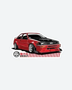 Dirty Ghetto Kids Twin Cam Sticker| Stickers