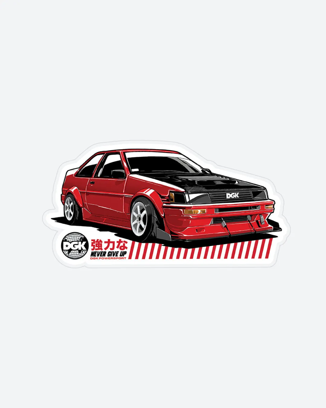 Dirty Ghetto Kids Twin Cam Sticker| Stickers