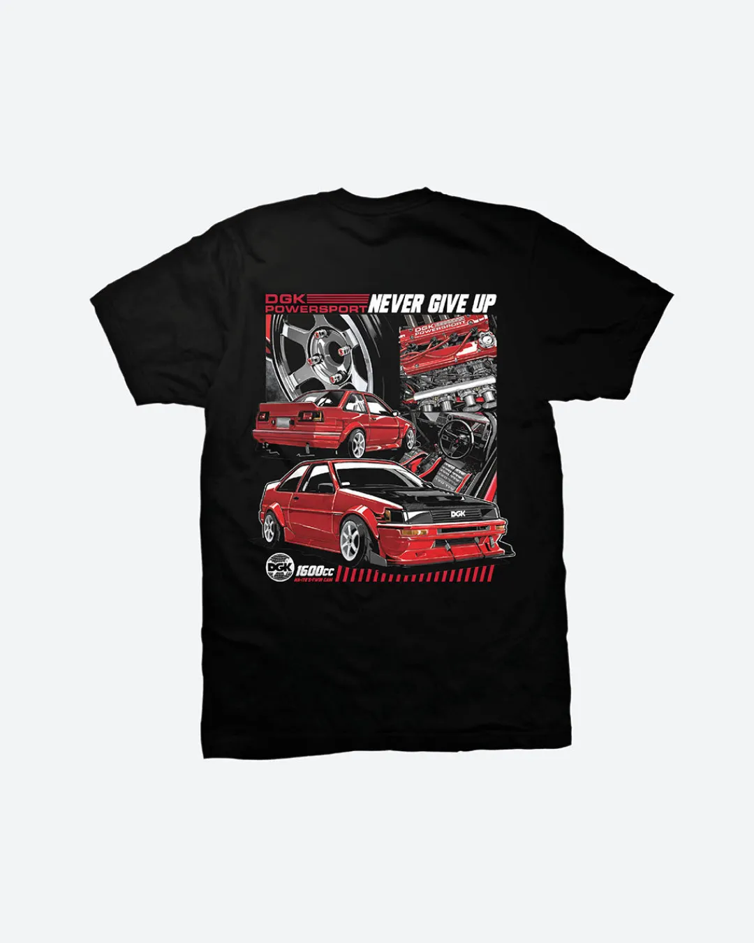 Dirty Ghetto Kids Twin Cam T-Shirt| T-Shirts