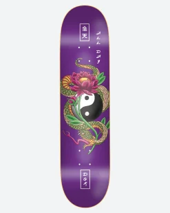 Dirty Ghetto Kids Viper Purple 8.1" Skateboard Deck| Logo Skateboards