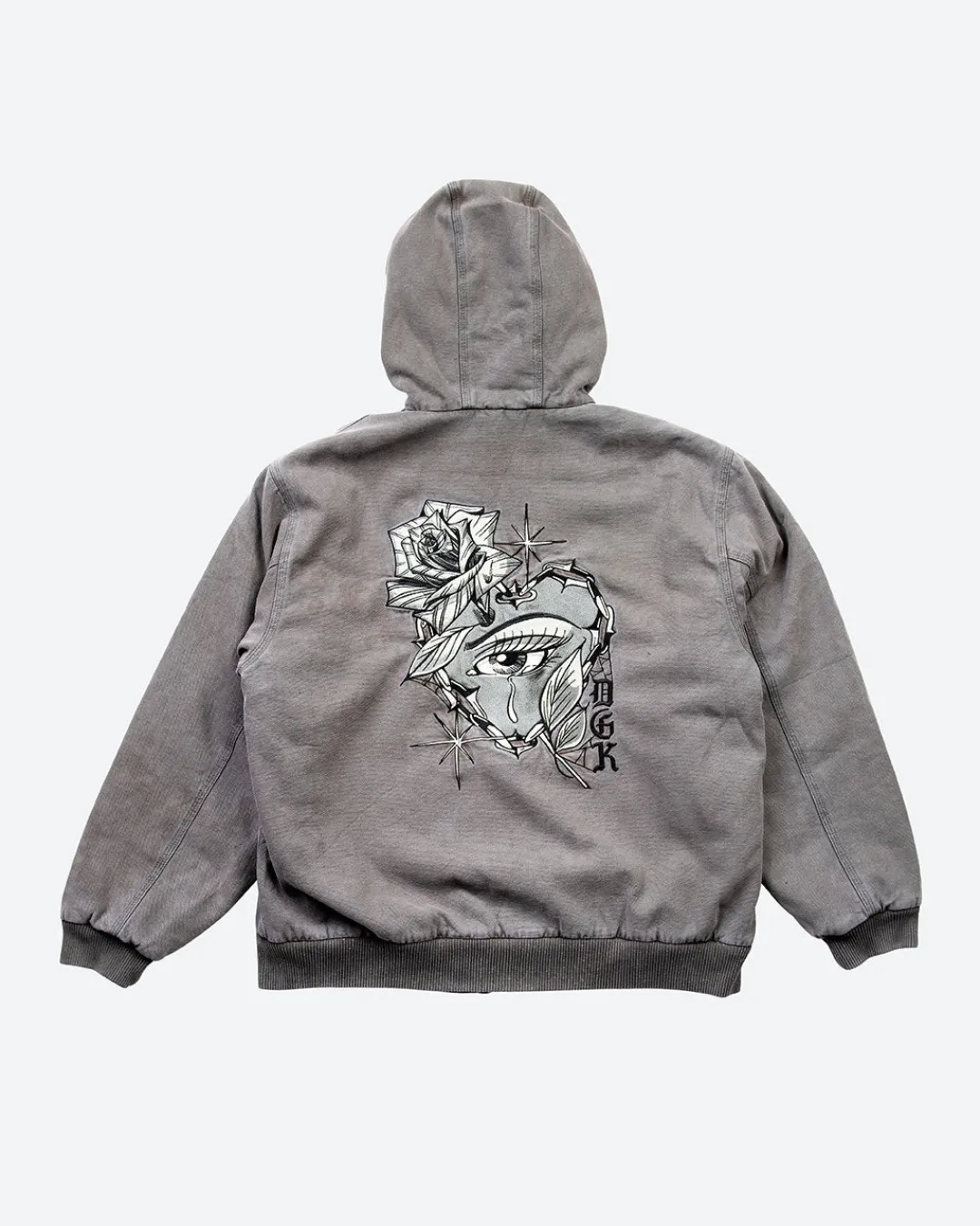 Dirty Ghetto Kids Watcher Hooded Canvas Jacket| Jackets