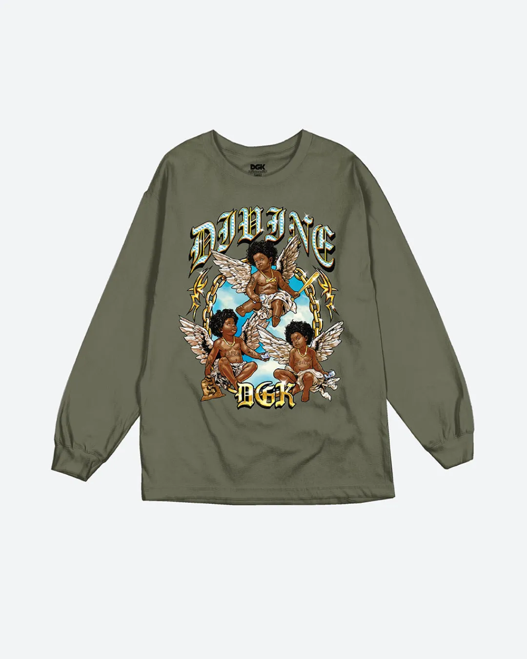 Dirty Ghetto Kids Wings LongSleeve T-Shirt| T-Shirts