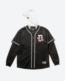 Dirty Ghetto Kids Zen 2fer Baseball Hoody| Tops